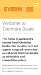 Mobile Screenshot of evermorebooks.co.nz
